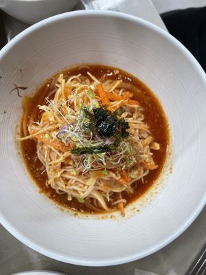 Noodle  at Jogyesa Kitchen - 조계사 승소 in Seoul