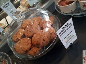 Cookie Vegan and gluten free at Theias in Avignon