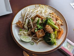 Pad thaiC at Sugar and Spice in Cambridge