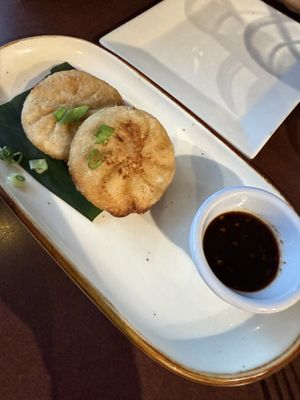 thai dumpling  at Sugar and Spice in Cambridge