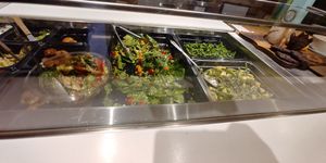 Food Case at Mouton Vert in Montreal