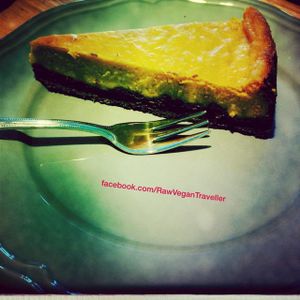 lovely Pumpkin cheesecake  at Green Bites in Bremen