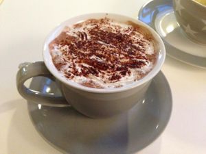 Hot chocolate @ Green Bites, Bremen at Green Bites in Bremen