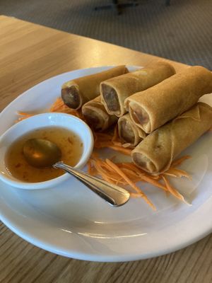 Fried spring roll  at Laem Buri in Seattle