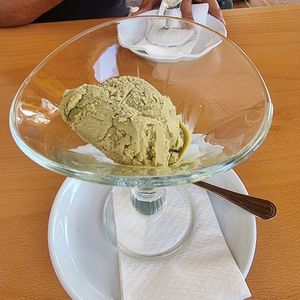 O GELADO DE PISTACHIO at Trigo Vermelho in Aljezur