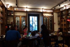 Interior room at Cafe Landwer - Sarona in Tel Aviv