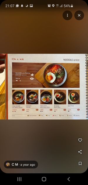 Menu at Papa Lee's Taiwan Noodle & Dumplings in Kabupaten Badung