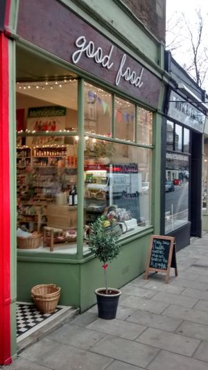 Exterior at Good Food in Edinburgh