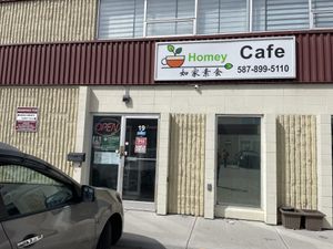 Homey Cafe established October 2023, Calgary 🤙 ☮️ 🌱 🍲 😋💗 🌎   at Homey Food & Cafe in Calgary