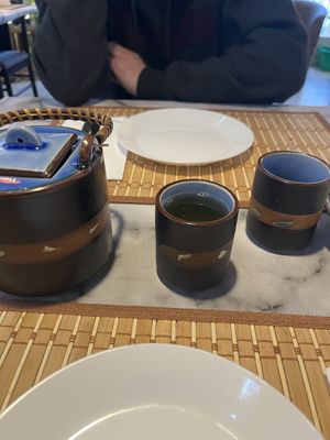 Jasmine Tea  at Homey Food & Cafe in Calgary