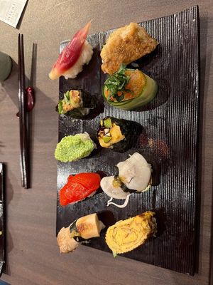   at Nirai Roppongi | Vegan Sushi in Tokyo