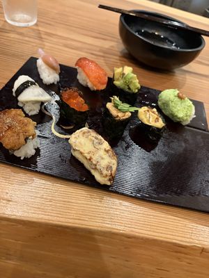   at Nirai Roppongi | Vegan Sushi in Tokyo