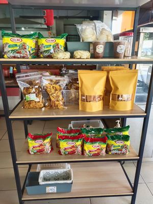 Snacks at Happy Vege in Kuching