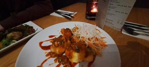 Cauliflower wings at Red Onion in Glasgow