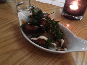 Patatas bravas  at Red Onion in Glasgow