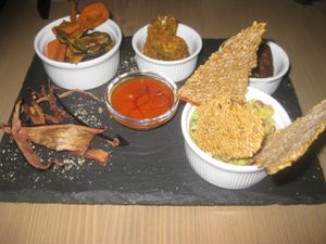 Raw English Breakfast at MyRaw Cafe in Prague