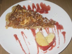 Cake at MyRaw Cafe in Prague