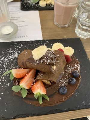   at MyRaw Cafe in Prague