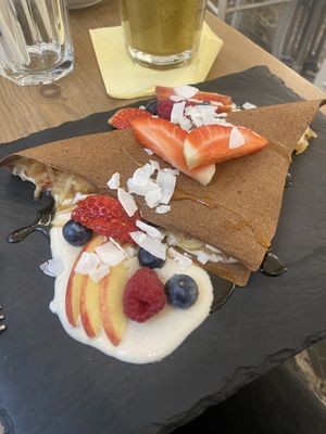   at MyRaw Cafe in Prague