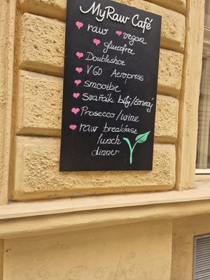  at MyRaw Cafe in Prague