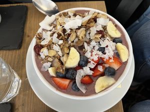   at MyRaw Cafe in Prague