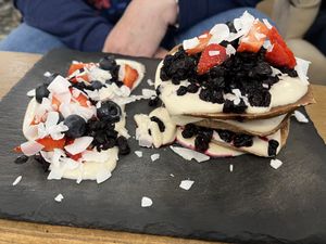   at MyRaw Cafe in Prague