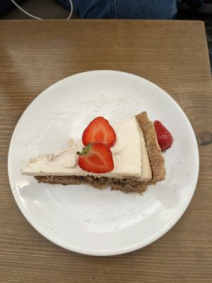 Banoffee Pie  at MyRaw Cafe in Prague