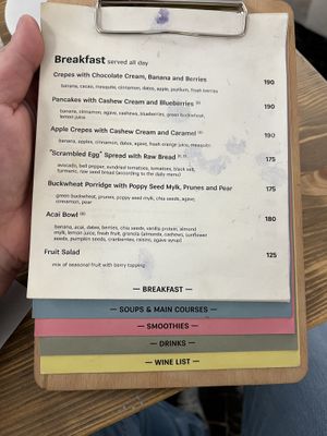   at MyRaw Cafe in Prague