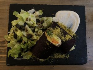   at MyRaw Cafe in Prague