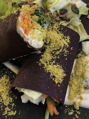   at MyRaw Cafe in Prague