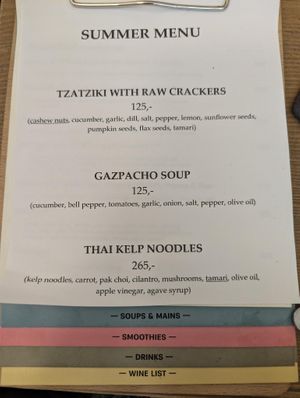  at MyRaw Cafe in Prague