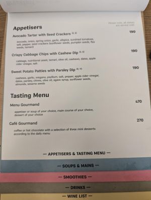  at MyRaw Cafe in Prague