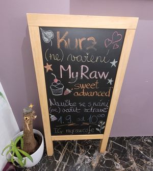  at MyRaw Cafe in Prague