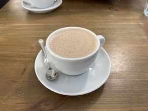   at MyRaw Cafe in Prague