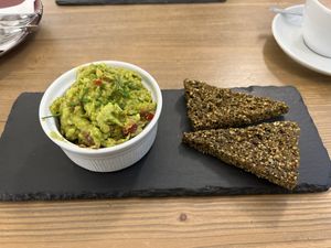   at MyRaw Cafe in Prague