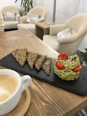   at MyRaw Cafe in Prague