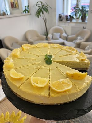   at MyRaw Cafe in Prague