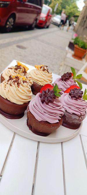   at MyRaw Cafe in Prague