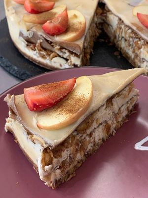   at MyRaw Cafe in Prague