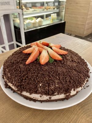   at MyRaw Cafe in Prague