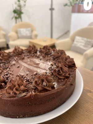   at MyRaw Cafe in Prague