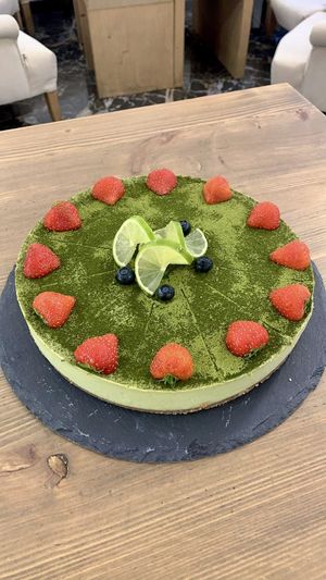   at MyRaw Cafe in Prague