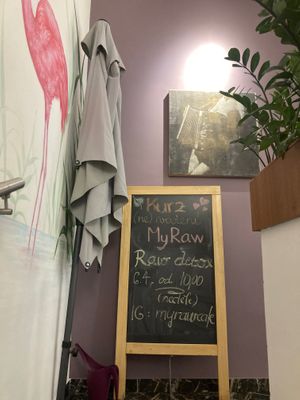  at MyRaw Cafe in Prague