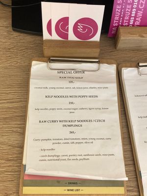  at MyRaw Cafe in Prague