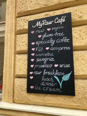  at MyRaw Cafe in Prague