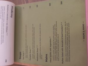 Menu as of 20/07/2025 at MyRaw Cafe in Prague