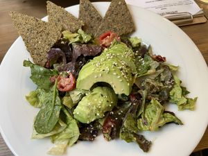   at MyRaw Cafe in Prague