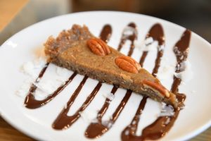 Pecan  at MyRaw Cafe in Prague