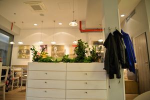 Place at MyRaw Cafe in Prague