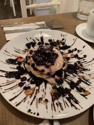 Pancakes at MyRaw Cafe in Prague